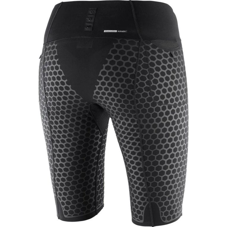 Calça Legging Salomon S/Lab Exo Curta Feminino Pretas | PT Y37902